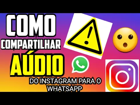 Download MP3 Como compartilhar um AÚDIO do Instagram para o WHATSAPP