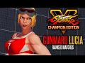 GunMaru (Lucia) // Street Fighter V: CE // Online Ranked Matches // vs. Laura, Karin, Ryu, Poison