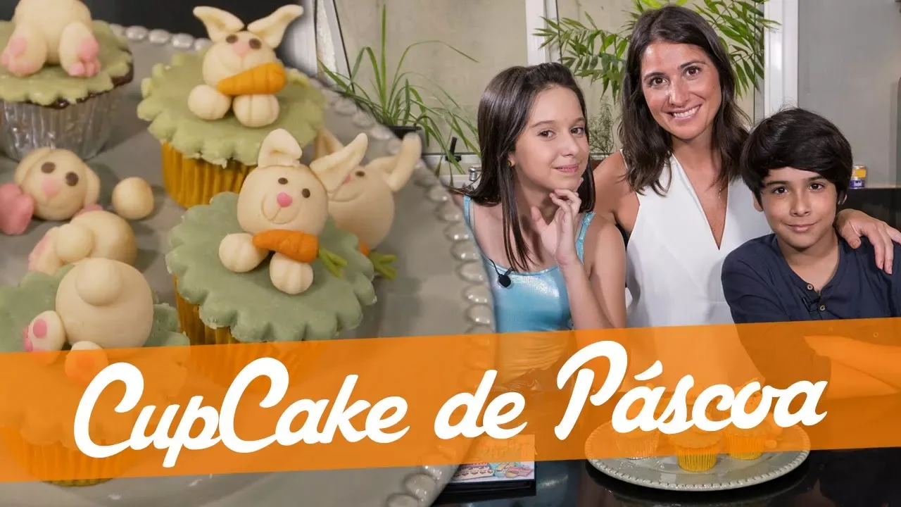 CUPCAKE DE PÁSCOA RECEITA DO JUNIOR BAKE OFF BRASIL