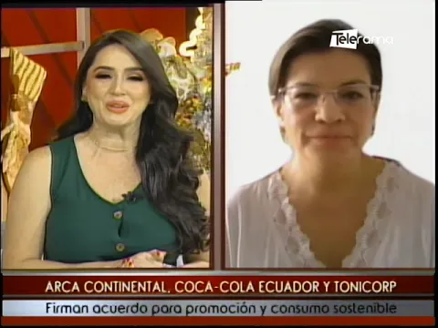 Arca Continental, Coca-Cola Ecuador y Tonicorp firman acuerdo para promoción y consumo sostenible