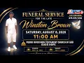Winston Brown Funeral Service