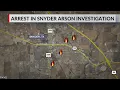 Suspect in custody for string of arsons in Snyder since 2019