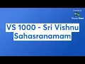 Download Lagu VS 1000 - Sri Vishnu Sahasranamam