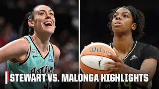 Breanna Stewart and Dominique Malonga DOMINATE in Storm vs Liberty WNBA on ESPN