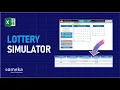 Lottery Simulator Excel Template Lottery Simulator in Excel