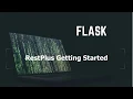Python - Flask RestPlus getting started