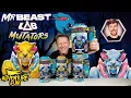 MrBeast Lab Mutators Mutation Chamber Stealth Iconic Metallic Gold Panthers Toy Review