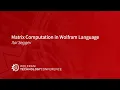 Matrix Computation in Wolfram Language