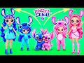 Download Lagu Stitch y Angel: ¡Hermanas Creciendo! Manualidades para Muñecas LOL Surprise