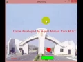 bouncing ball game using Processing code by Aqeel