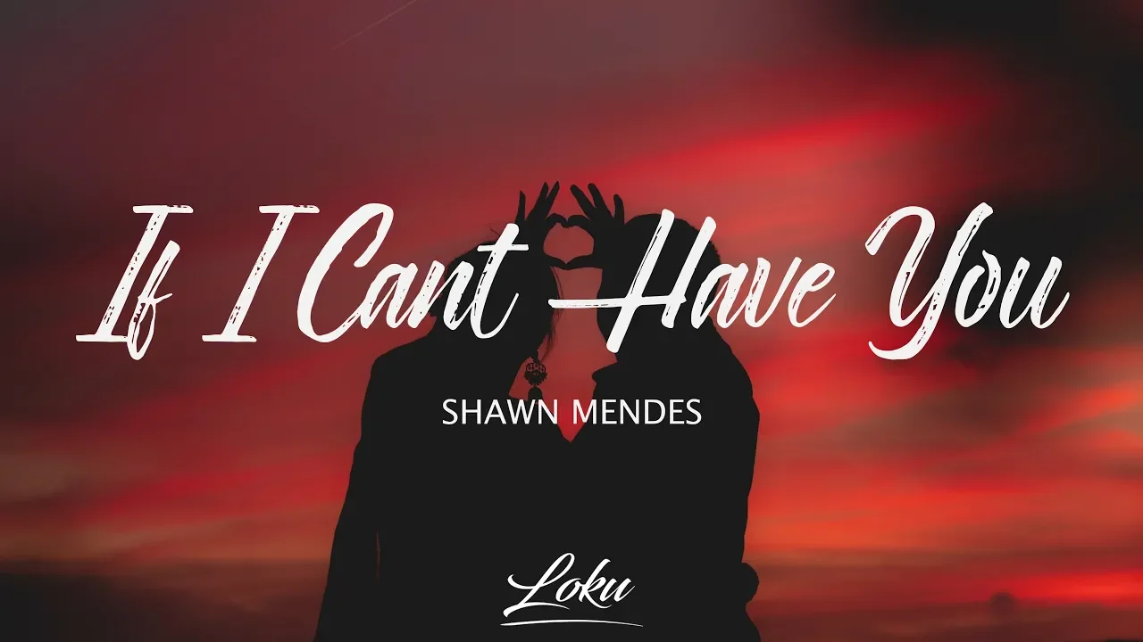 Shawn Mendes - If I Can't Have You (Lyrics)