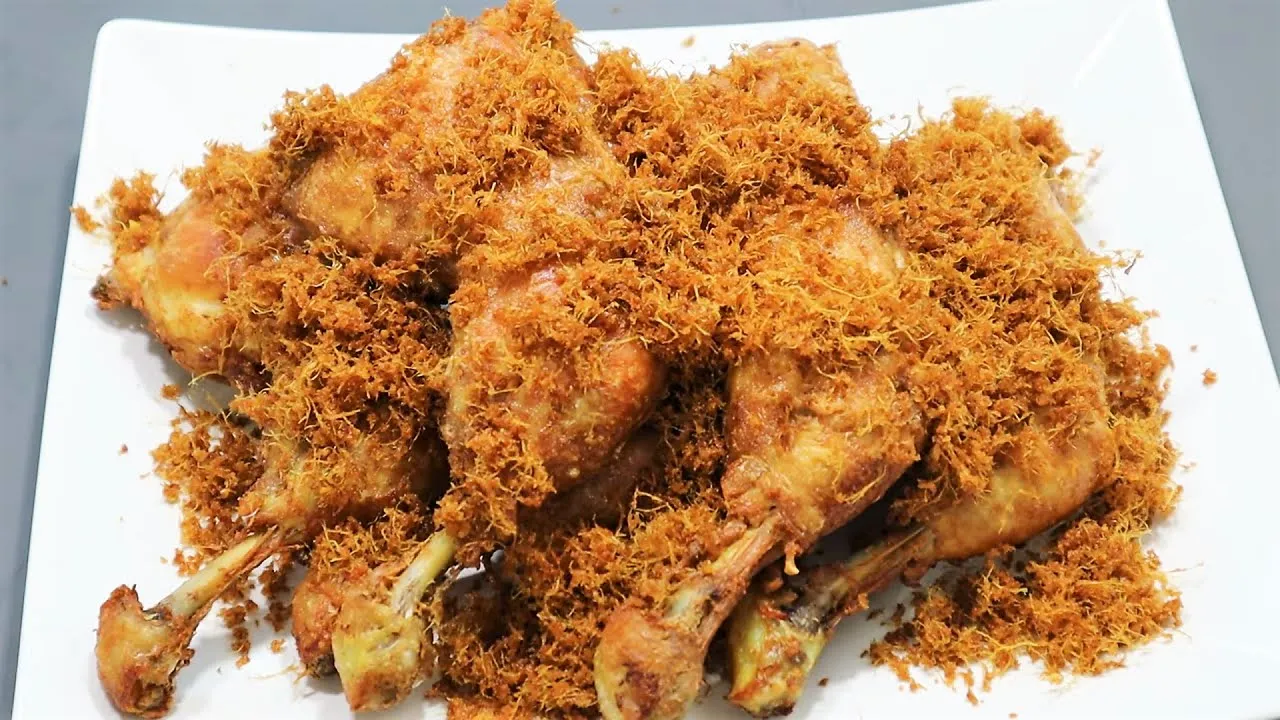 Resep AYAM GORENG SERUNDENG KEMIRI. [Empuk dan Gurih]