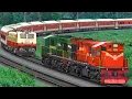 Lagu WDG3A RESCUE WAP4 LHB EXPRESS TRAIN | BUMPY RAILROAD | Train Simulator | Railwork | NTG GAMING