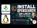How to install OpenSearch on Linux