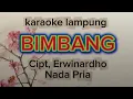 Download Lagu BIMBANG (nada pria) cipt, erwinardho roni - lagu lampung karaoke