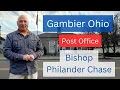 Gambier Ohio Post Office Building and Mural