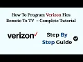How To Program Verizon Fios Remote To TV 2026 - Complete Tutorial