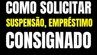 INSS: VEJA COMO SOLICITAR A SUSPENSÃO DO EMPRÉSTIMO CONSIGNADO DO RMC e RCC