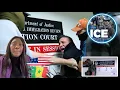 Lagu Us immigration Tribunal ICE rendez-vous pour les demandeurs d'asile (Binette)