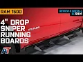 2019-2023 RAM 1500 4 Drop Sniper Running Boards Review Install