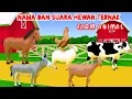 Download Lagu Nama dan Suara Hewan Ternak | Suara Binatang Animasi yang lucu