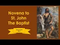 Novena to St John the Baptist - Day 7