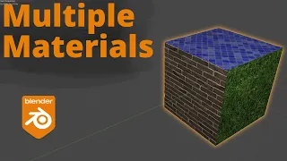 Blender 3 3 - Multiple Materials On One Object
