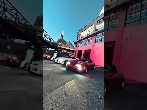 Supra fake drone drive off 💥 see Results ! #cinematic #automobile #insta360