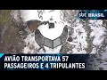 Download Lagu Avião que caiu no interior de SP transportava 57 passageiros e 4 tripulantes | SBT Brasil (09/08/24)