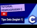 Belajar Bahasa C Tipe Data bagian 1 Ngoding Bersama