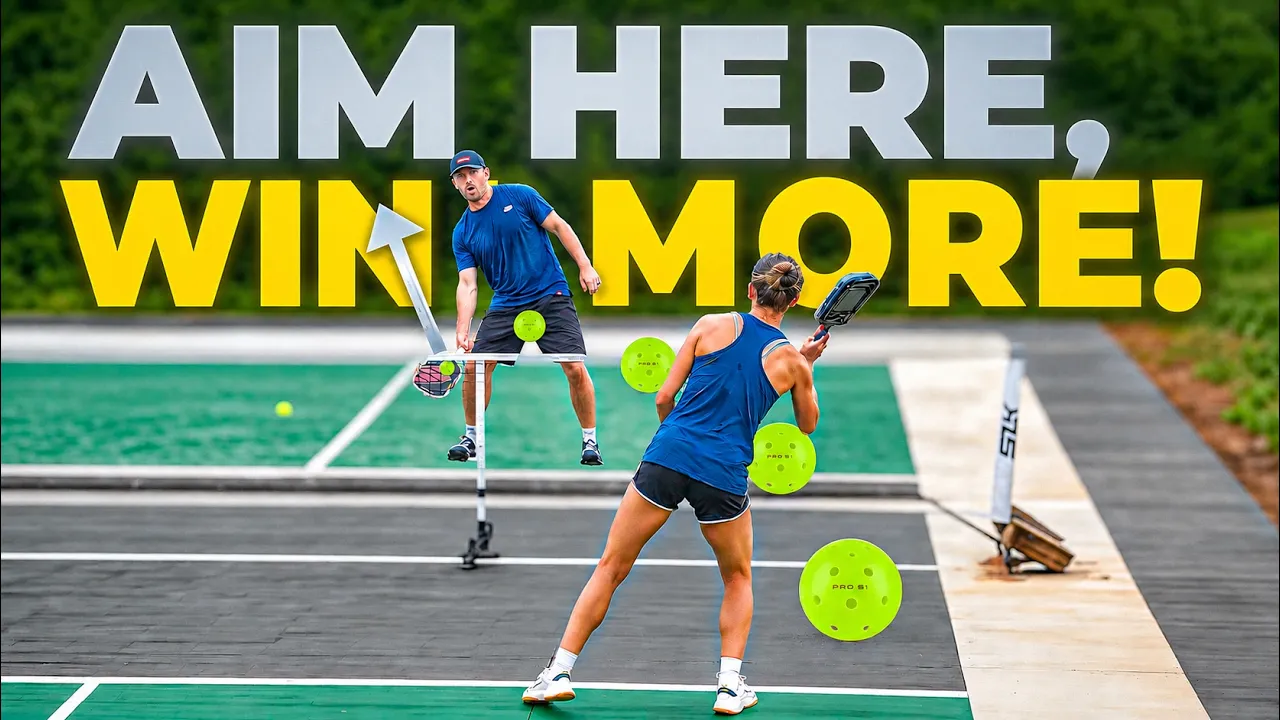 Pickleball Placement Strategy: Exactly Where to Aim Every Shot to Win More Games