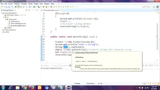 How to Reverse a String without using inbuilt method or loop in Java