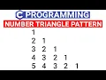 C Program to Print Triangle Using Binary Numbers C Triangle Pattern TRICK for Triangle C Pattern