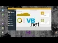 Visual Basic Modernist User Interface Sliding Menu VB NET WinForm Only Form