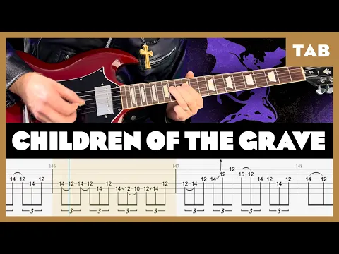 Black Sabbath - Children of the Grave guitar tab