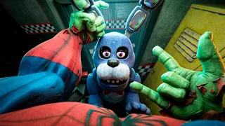 Hulk com Poderes do Homem-Aranha na Pizzaria do FNAF VR