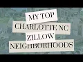 My Top Charlotte NC Suburbs Zillow Neighborhoods