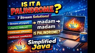 Java Interview Coding Question String is Palindrome or not in Java 8 Stream API