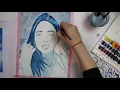 Easy MONOTONE painting for beginners