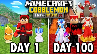I Spent 100 Days Building an EVIL EMPIRE in Minecraft Cobblemon… | Pokémon in Minecraft