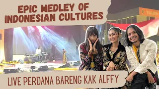 Download LIVE PERDANA || Epic Medley of Indonesia Cultures by Alffy Rev ft Novia Bachmid MP3