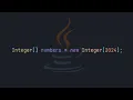 Java for Beginners 2024 Arrays