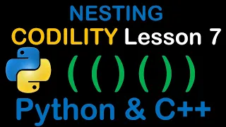 Nesting Brackets in Python and C Codility Solutions Lesson 7