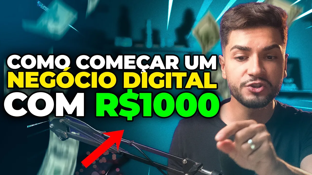 Como Começar Um NEGÓCIO 100% DIGITAL Com Apenas R$1000