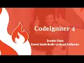 CodeIgniter 4 Events Hook Kullanimi Events Class