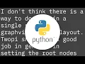 Networkx how to specify multiple roots for plotting multiple trees at once
