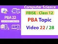 PBA Sorting Algorithms Explained Bubble Sort Insertion Sort with Algorithm PBA 2026