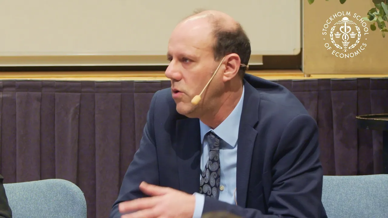 Nobel discussion: 2019's laureates in Economic Sciences visit Stockholm School of Economics