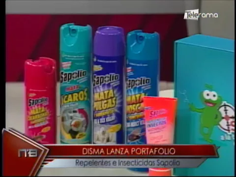 Disma lanza portafolio repelentes e insecticidas Sapolio