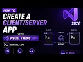 How to Create a Console App in Visual Studio 2026 C Socket Programming Tutorial